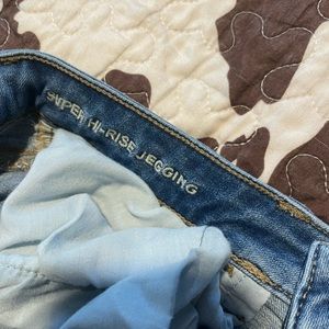 American eagle super high rise jegging